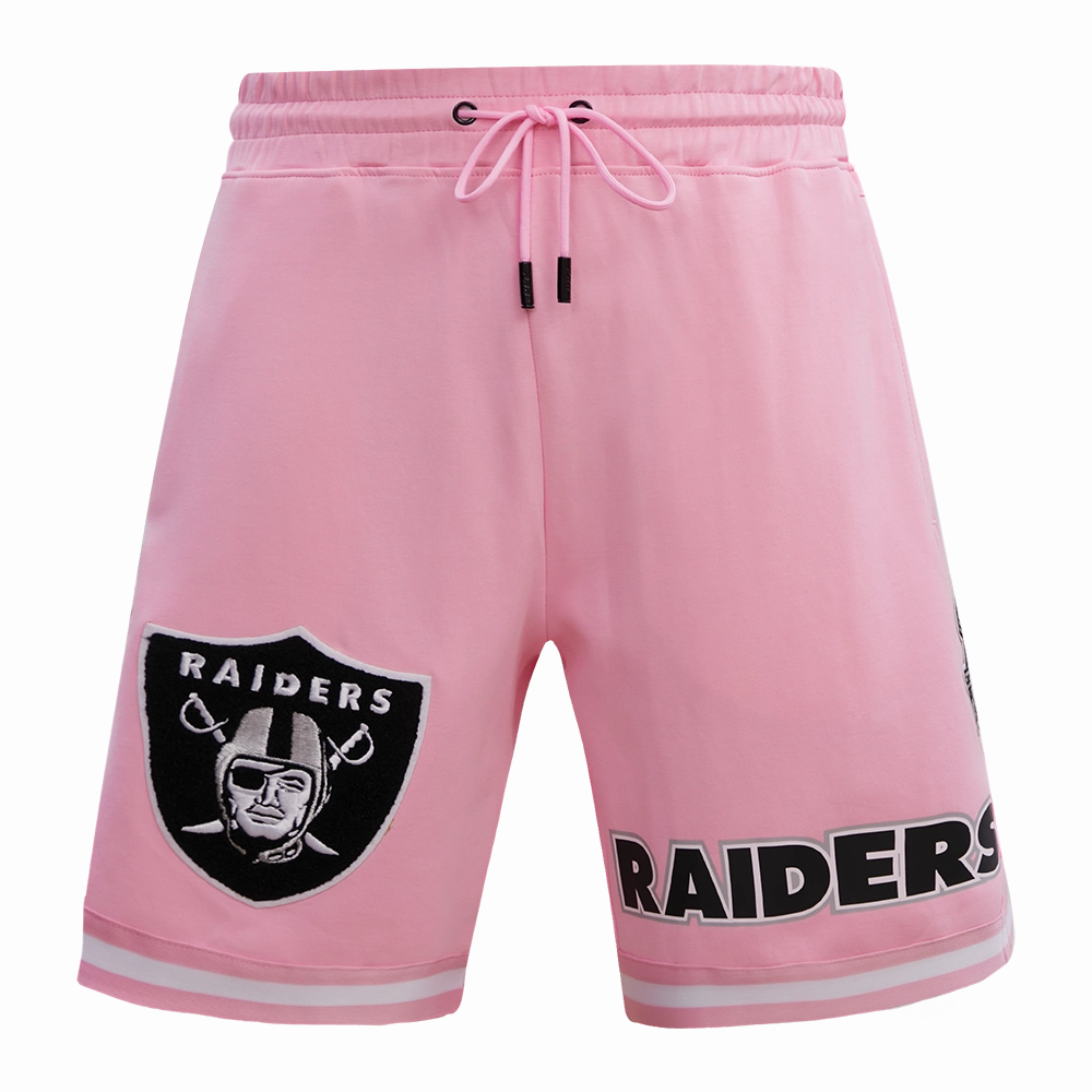 NFL LAS VEGAS RAIDERS CLASSIC CHENILLE DK SHORT (PINK)