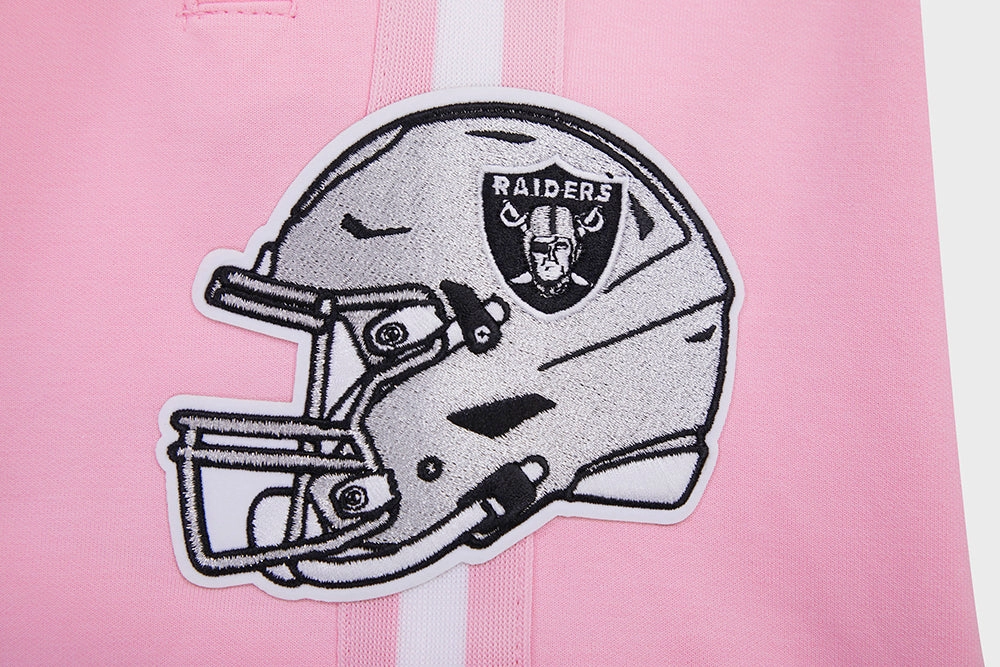 NFL LAS VEGAS RAIDERS CLASSIC CHENILLE DK SHORT (PINK)