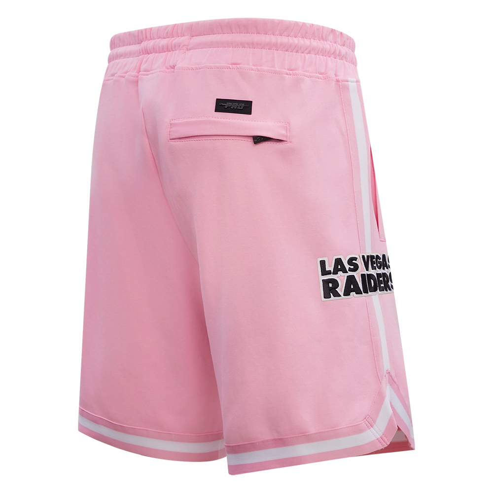 NFL LAS VEGAS RAIDERS CLASSIC CHENILLE DK SHORT (PINK)