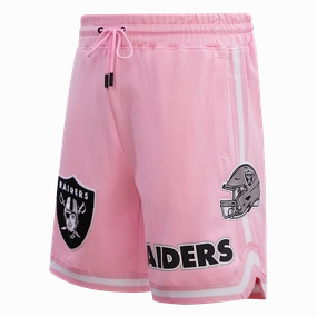 NFL LAS VEGAS RAIDERS CLASSIC CHENILLE DK SHORT (PINK)