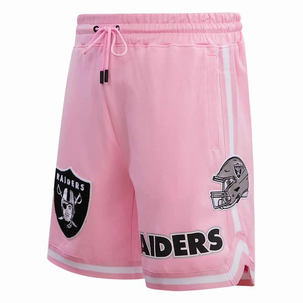 NFL LAS VEGAS RAIDERS CLASSIC CHENILLE DK SHORT (PINK)