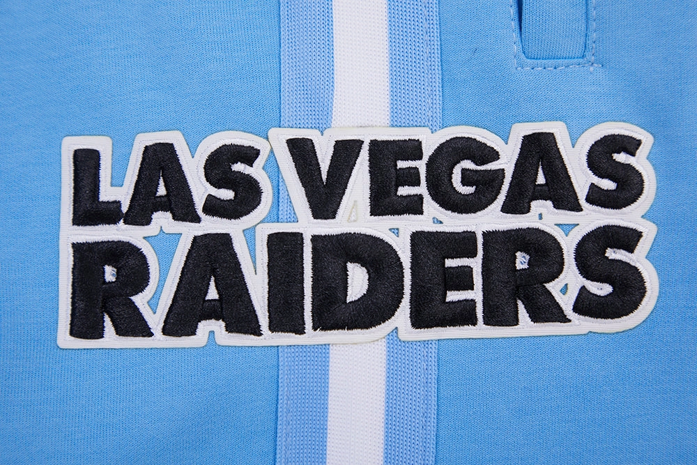 NFL LAS VEGAS RAIDERS CLASSIC CHENILLE DK SHORT (UNIVERSITY BLUE)