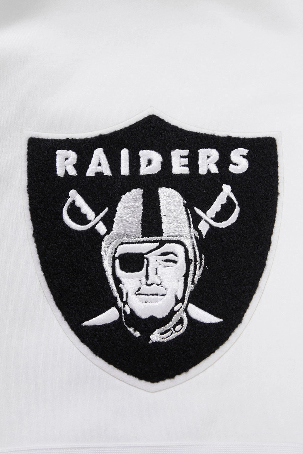 NFL LAS VEGAS RAIDERS CLASSIC CHENILLE DK SHORT (WHITE)