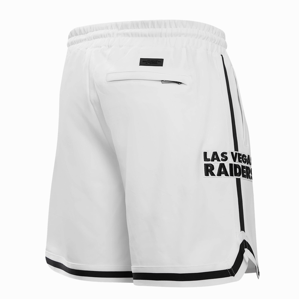 NFL LAS VEGAS RAIDERS CLASSIC CHENILLE DK SHORT (WHITE)