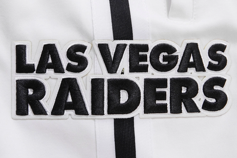 NFL LAS VEGAS RAIDERS CLASSIC CHENILLE DK SHORT (WHITE)