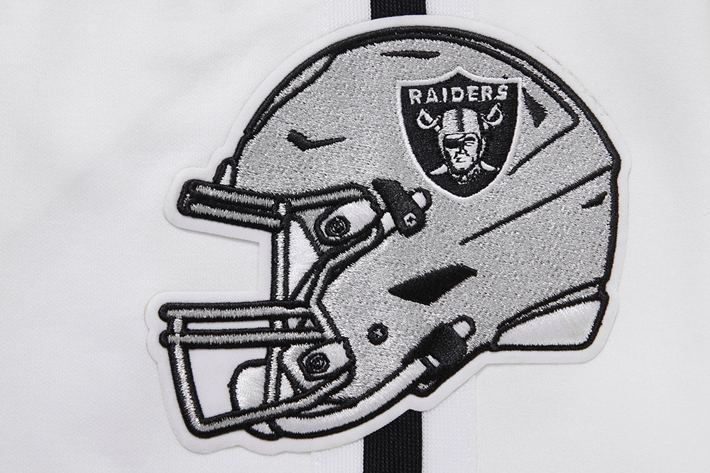 NFL LAS VEGAS RAIDERS CLASSIC CHENILLE DK SHORT (WHITE)
