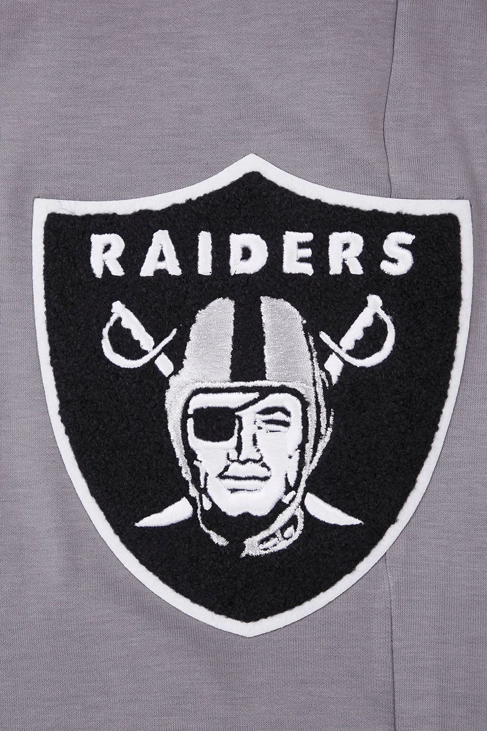 NFL LAS VEGAS RAIDERS CLASSIC CHENILLE MEN'S JOGGER (GRAY)