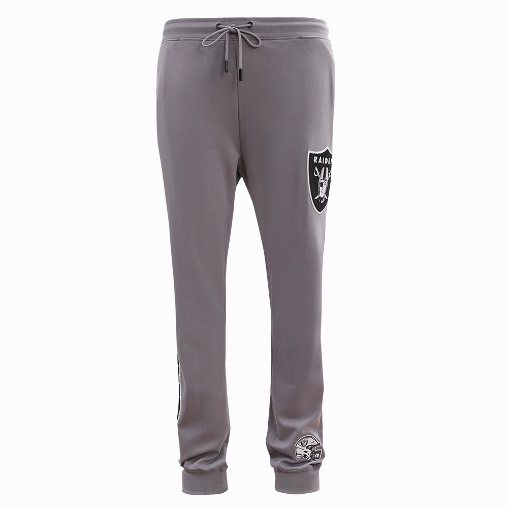 NFL LAS VEGAS RAIDERS CLASSIC CHENILLE MEN'S JOGGER (GRAY)