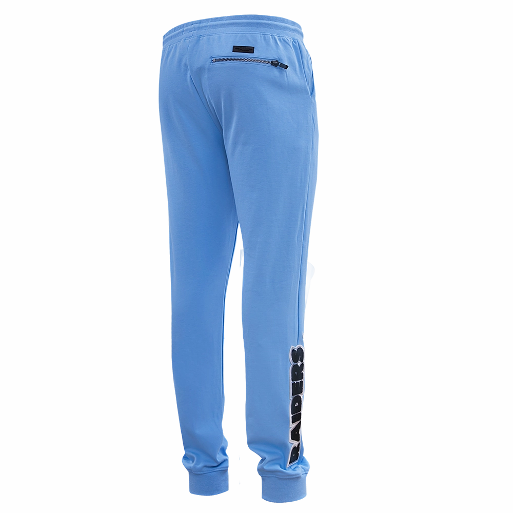 NFL LAS VEGAS RAIDERS CLASSIC CHENILLE MEN'S JOGGER (UNIVERSITY BLUE)