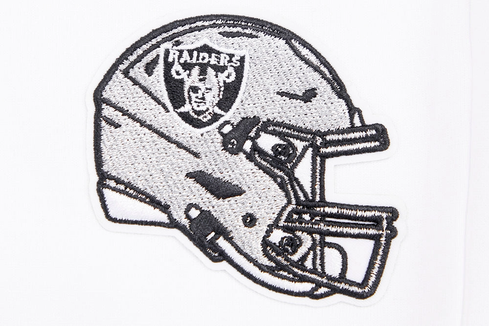 NFL LAS VEGAS RAIDERS CLASSIC CHENILLE MEN'S JOGGER (WHITE)