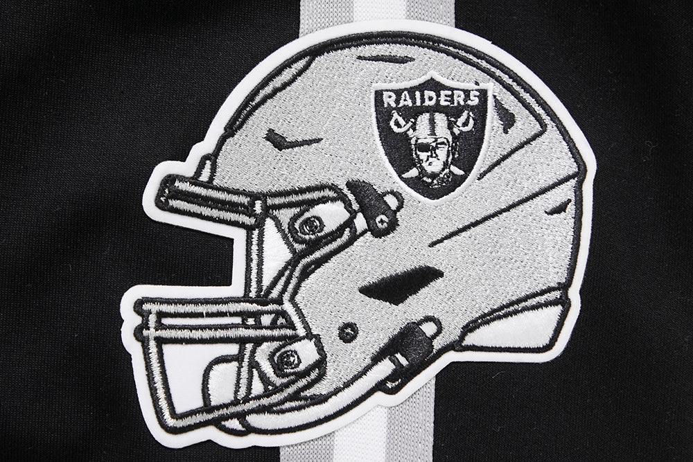 NFL LAS VEGAS RAIDERS CLASSIC CHENILLE MEN'S SHORT (BLACK)