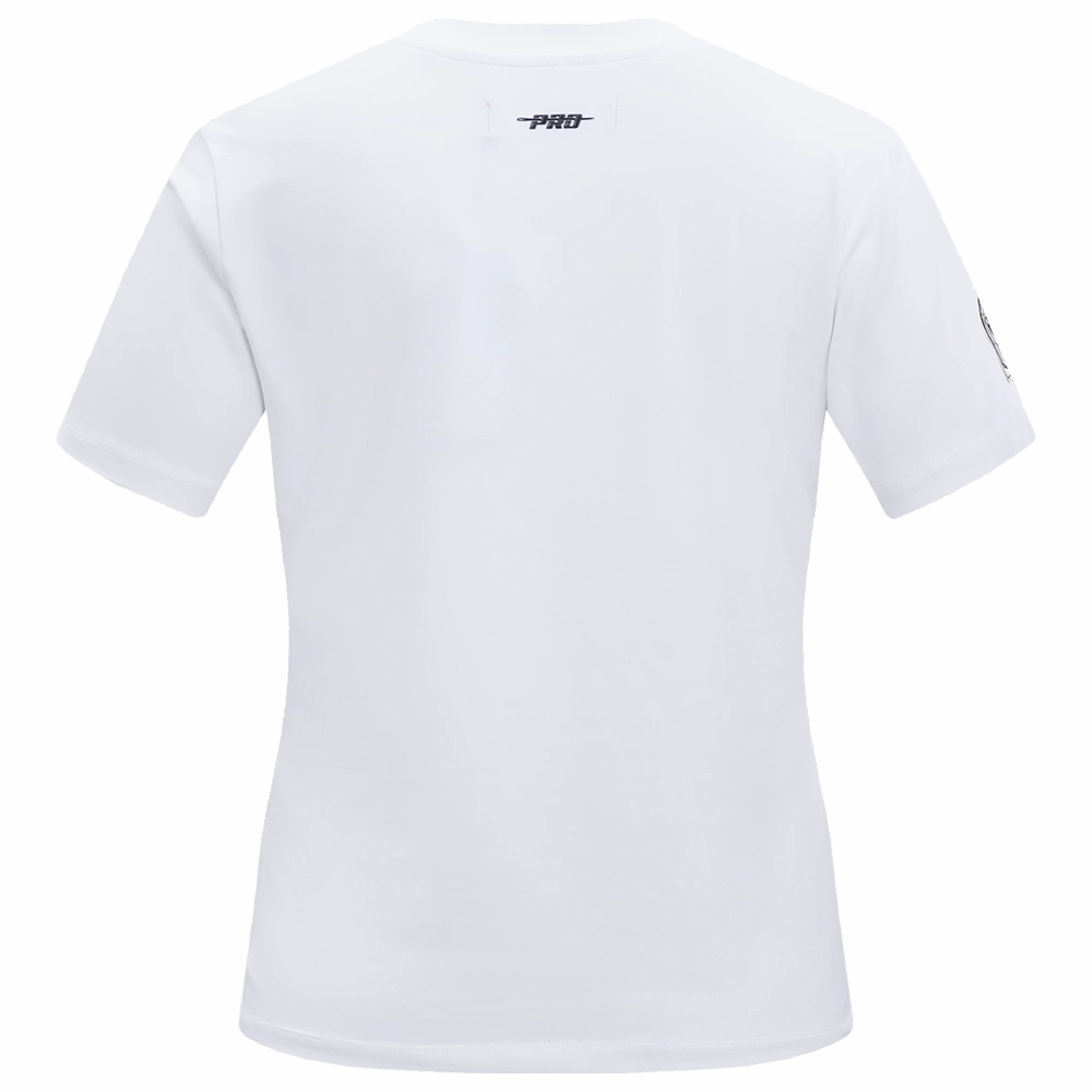 NFL LAS VEGAS RAIDERS CLASSIC SHORT SLEEVE WOMEN'S SLIM FIT TEE (WHITE)