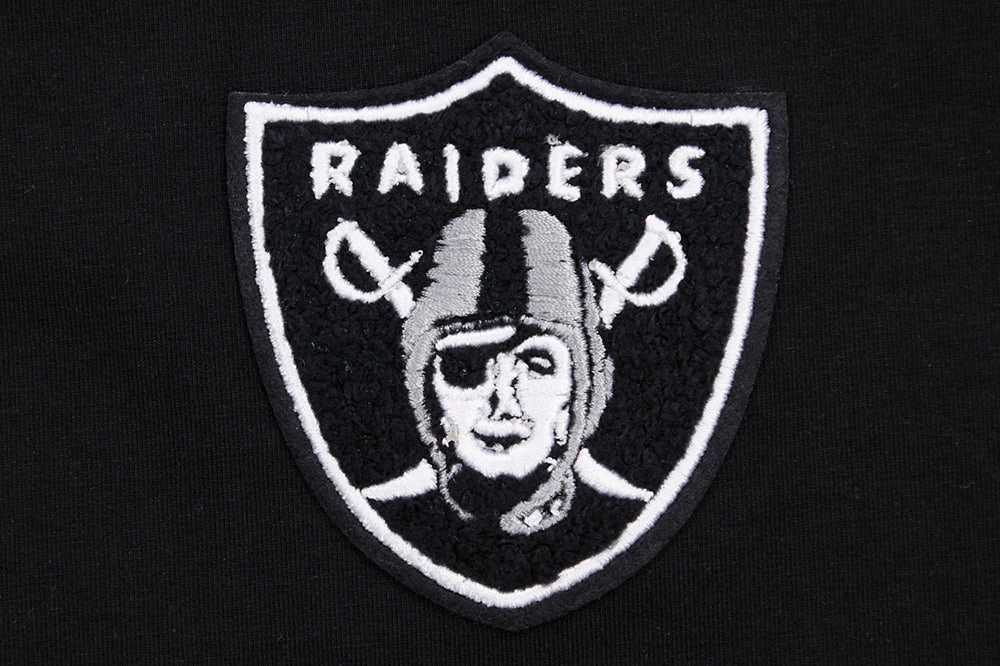 NFL LAS VEGAS RAIDERS CLASSIC WOMEN'S BOXY TEE (BLACK)