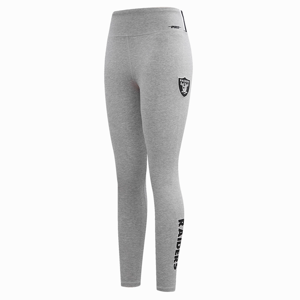 NFL LAS VEGAS RAIDERS CLASSIC WOMEN'S JERSEY LEGGING (HEATHER GREY)