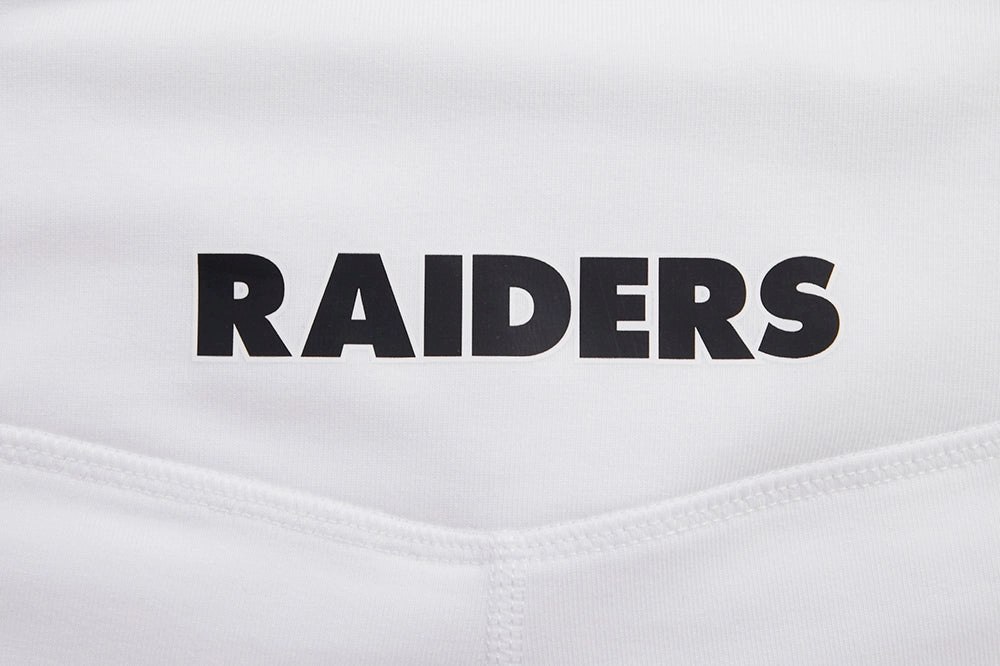 NFL LAS VEGAS RAIDERS CLASSIC WOMEN'S JERSEY LEGGING (WHITE)