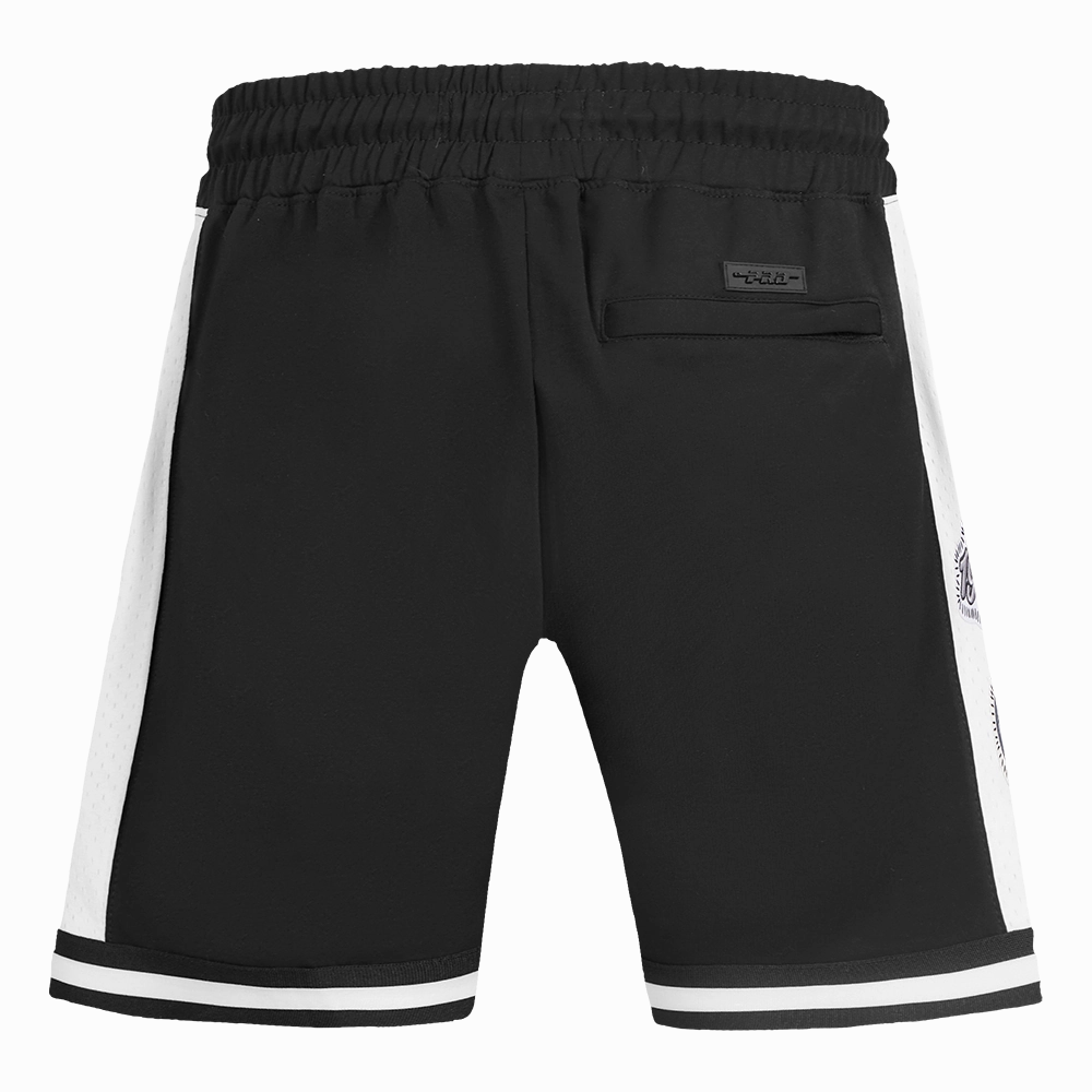 NFL LAS VEGAS RAIDERS DIY PICK STITCH MEN'S DOUBLE KNIT 2.0 SHORT (BLACK)