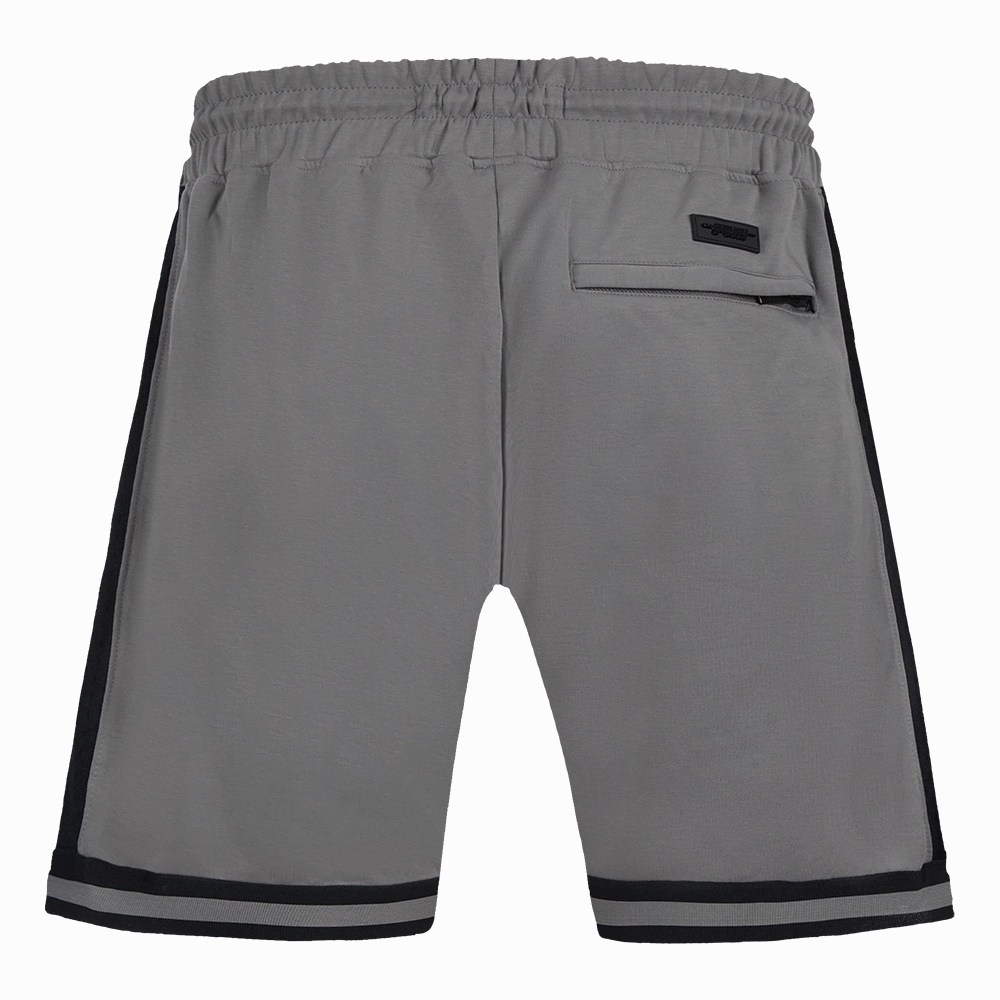 NFL LAS VEGAS RAIDERS DIY PICK STITCH MEN'S DOUBLE KNIT 2.0 SHORT (GRAY/BLACK)
