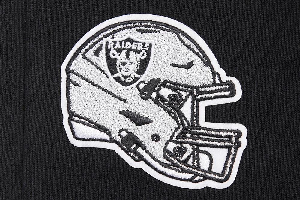 NFL LAS VEGAS RAIDERS MASHUP MEN'S RIB SWEATPANT (BLACK/GRAY)