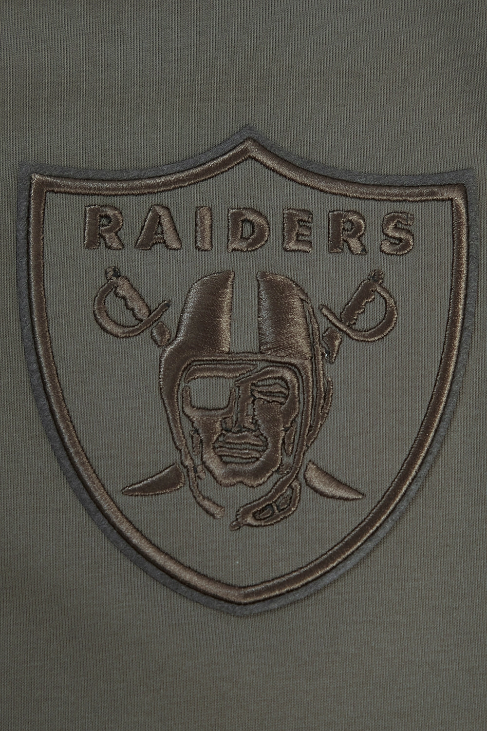 NFL LAS VEGAS RAIDERS NEUTRAL DROP SHOULDER MEN'S TEE (DARK TAUPE)