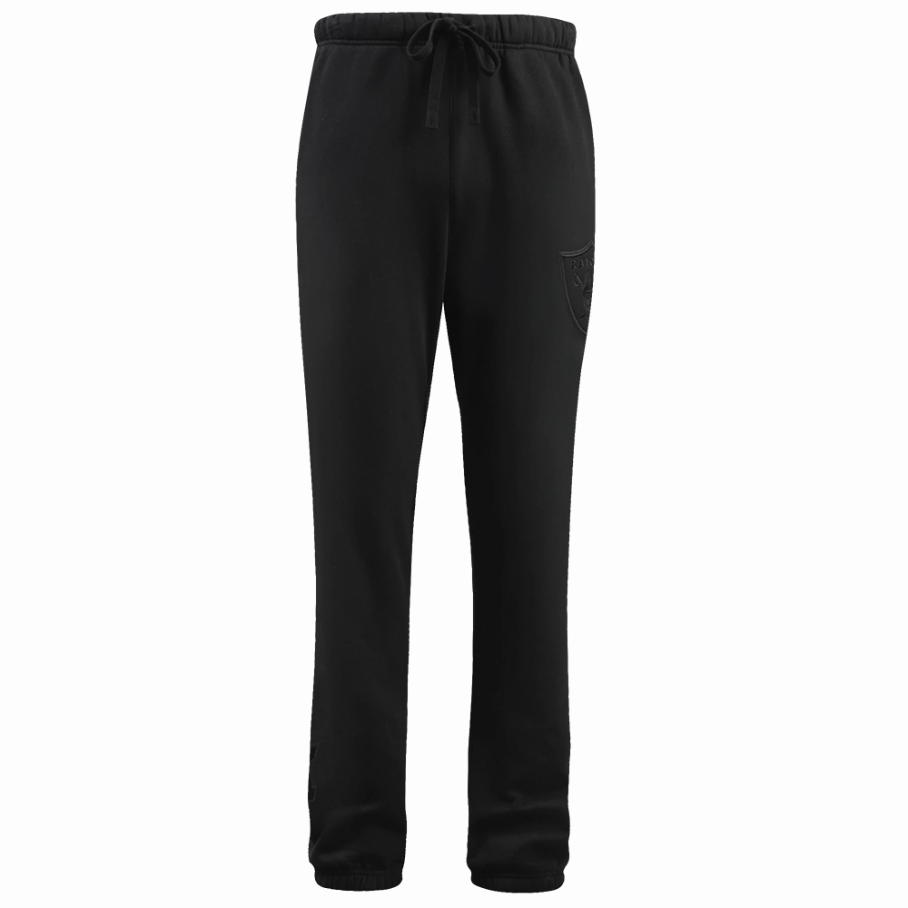 NFL LAS VEGAS RAIDERS NEUTRAL FLEECE SWEATPANT (BLACK)