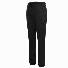 NFL LAS VEGAS RAIDERS NEUTRAL FLEECE SWEATPANT (BLACK)