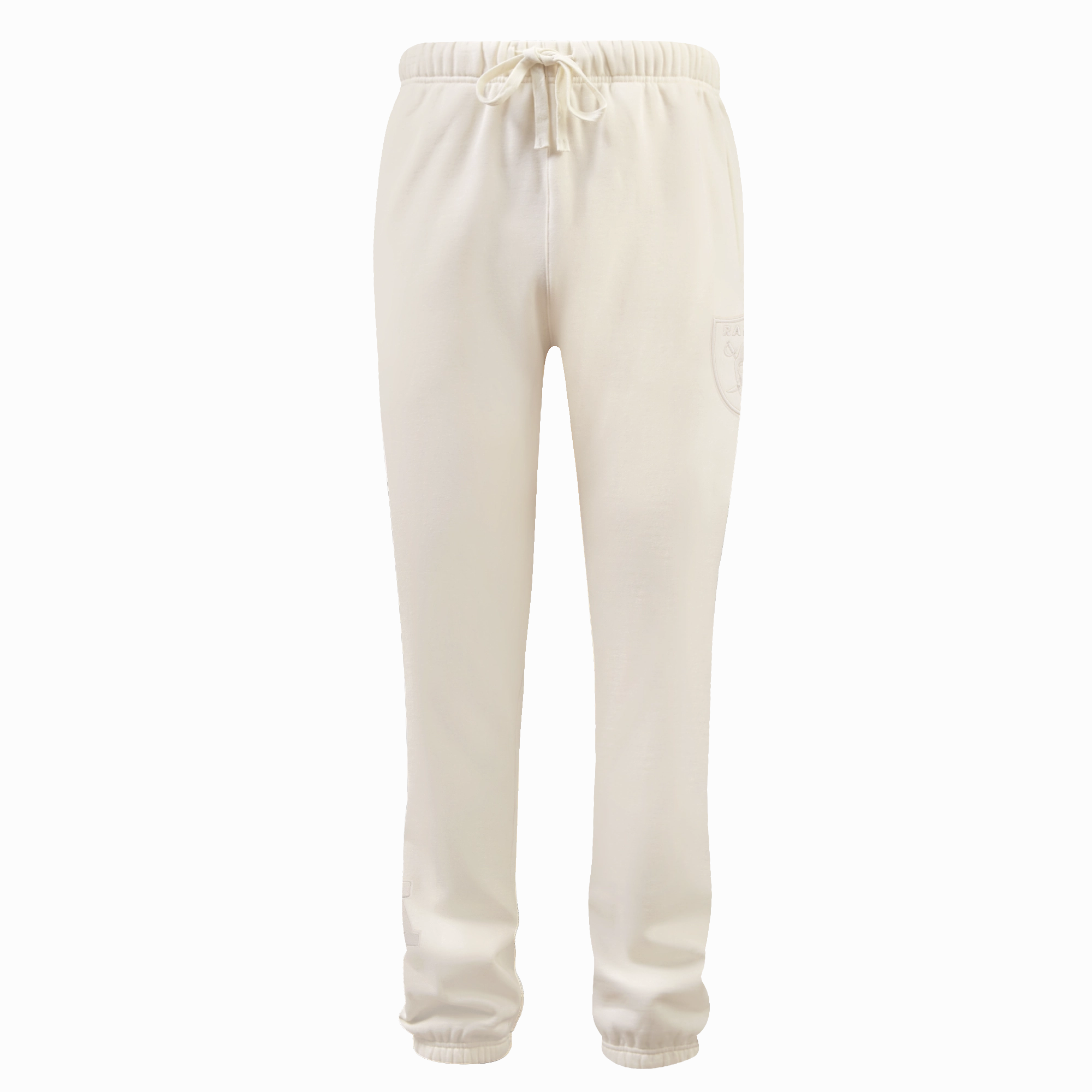 NFL LAS VEGAS RAIDERS NEUTRAL FLEECE SWEATPANT (EGGSHELL)