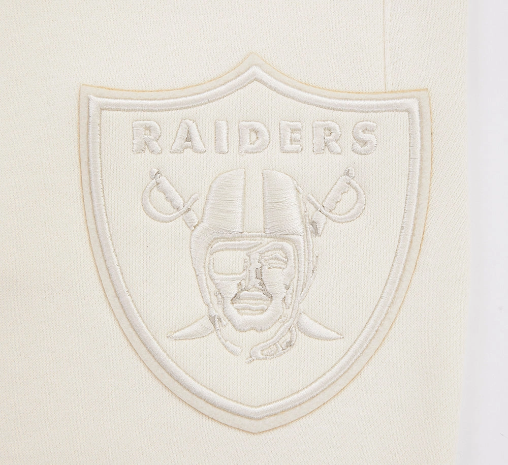 NFL LAS VEGAS RAIDERS NEUTRAL FLEECE SWEATPANT (EGGSHELL)