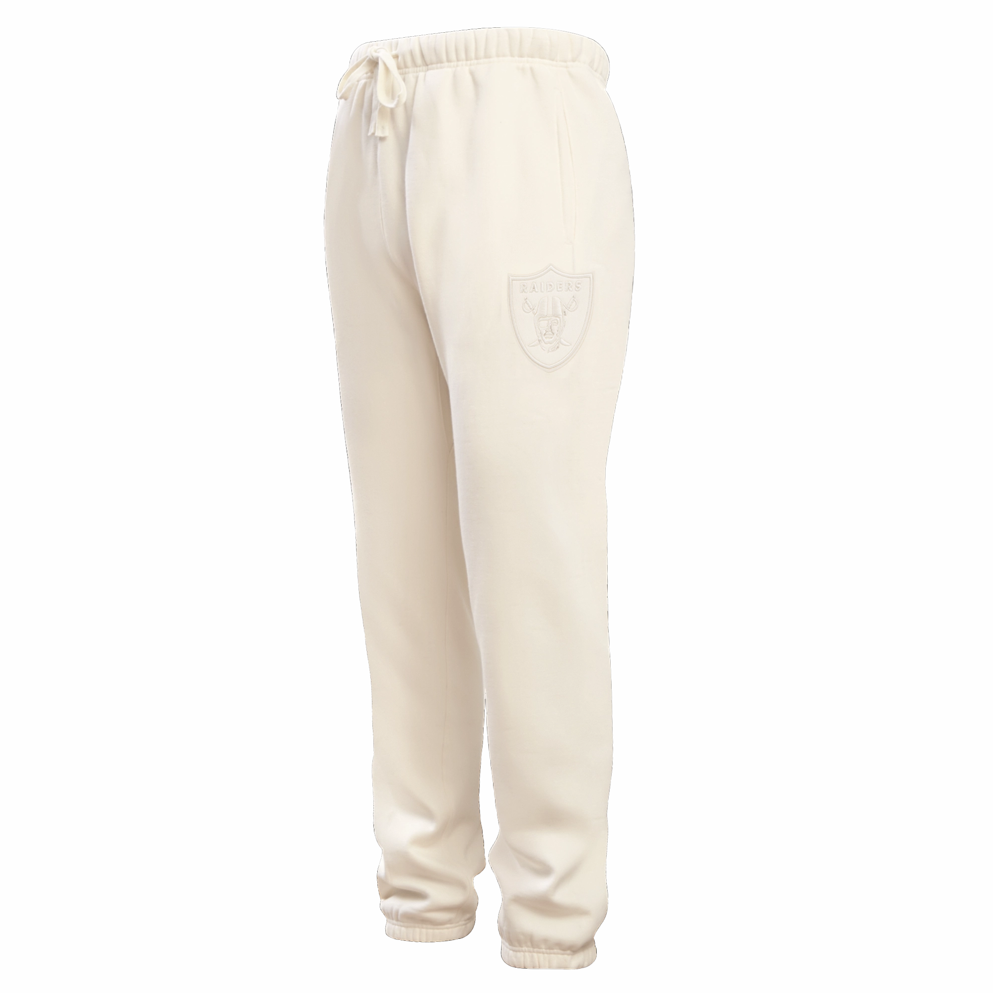 NFL LAS VEGAS RAIDERS NEUTRAL FLEECE SWEATPANT (EGGSHELL)