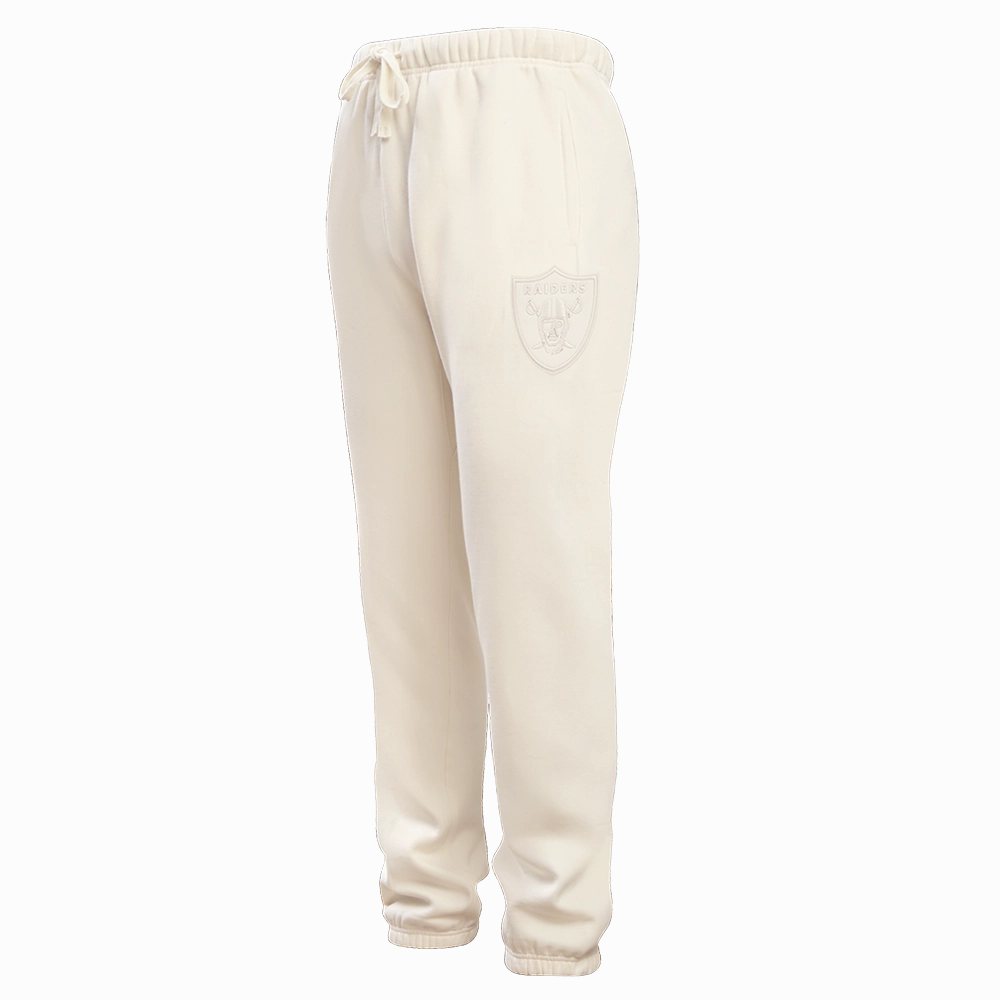NFL LAS VEGAS RAIDERS NEUTRAL FLEECE SWEATPANT (EGGSHELL)