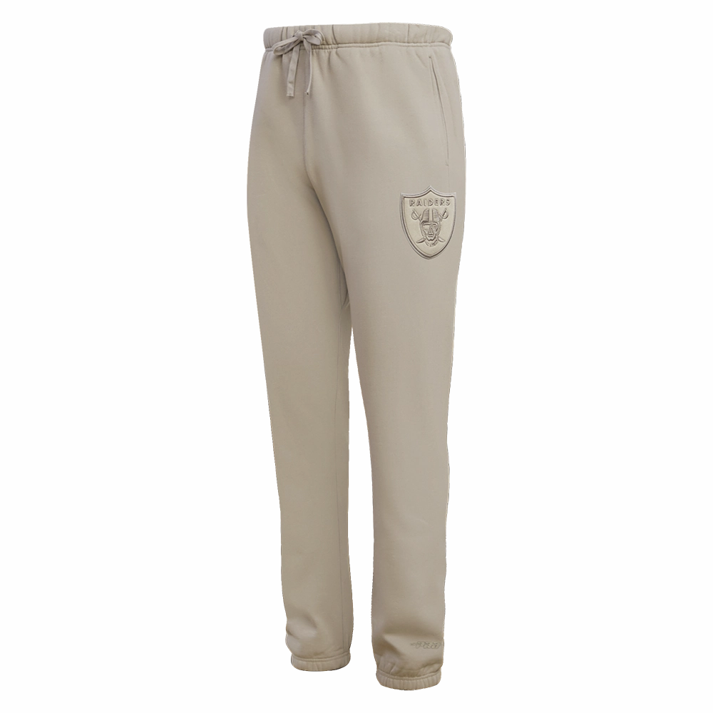 NFL LAS VEGAS RAIDERS NEUTRAL FLEECE SWEATPANT (TAUPE)