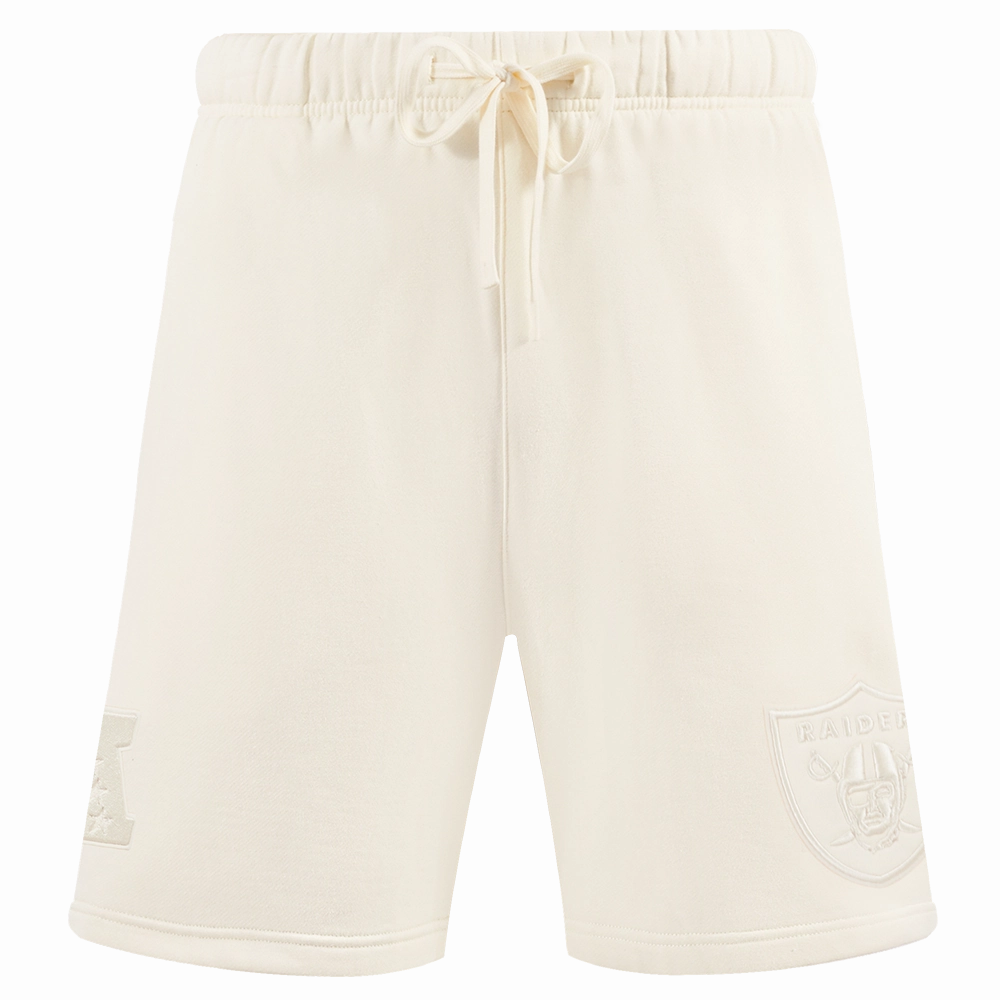 NFL LAS VEGAS RAIDERS NEUTRAL MEN'S SHORT (EGGSHELL)