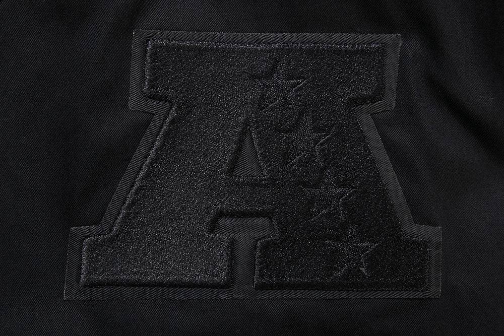 NFL LAS VEGAS RAIDERS NEUTRAL MEN'S TWILL JACKET (BLACK)