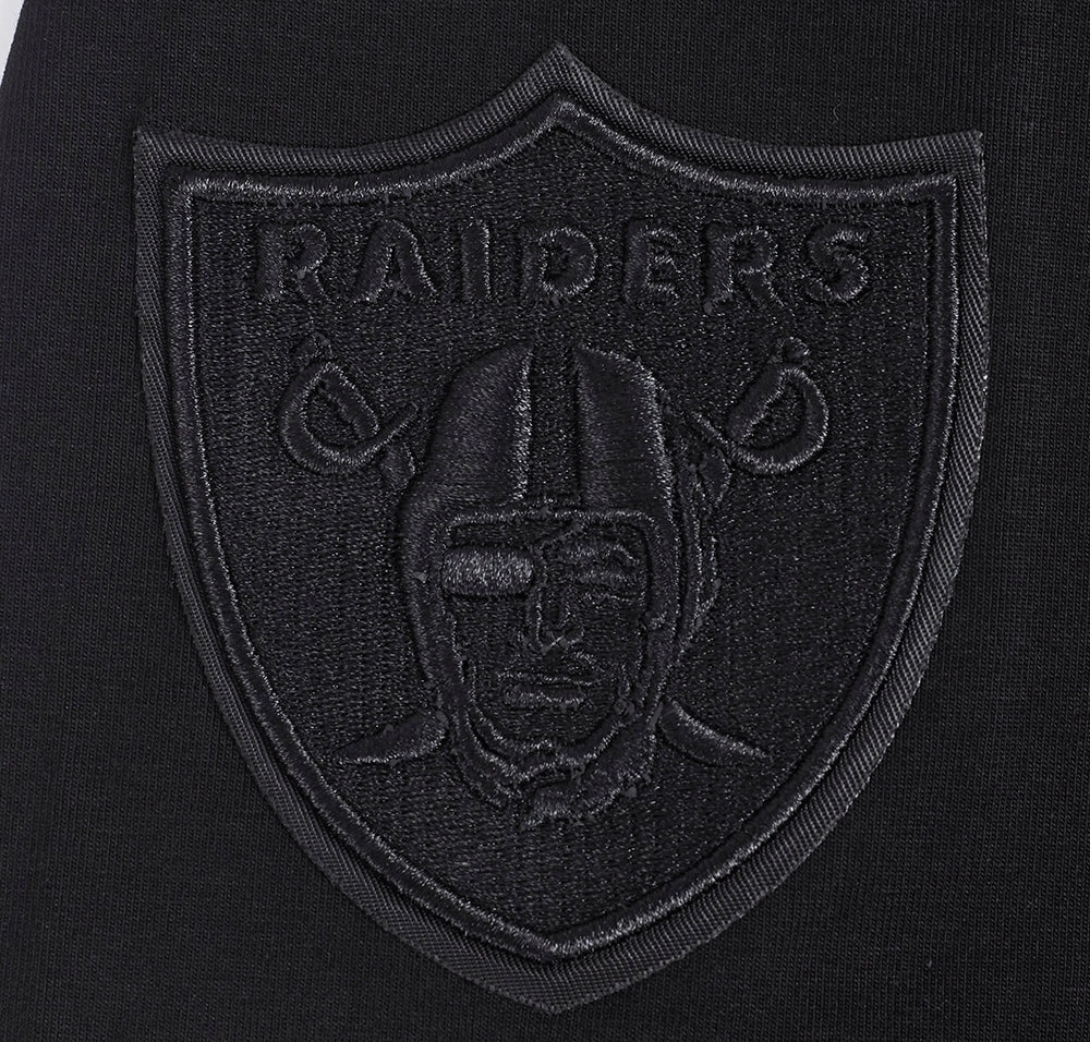 NFL LAS VEGAS RAIDERS NEUTRAL WOMEN'S BOXY TEE (BLACK)