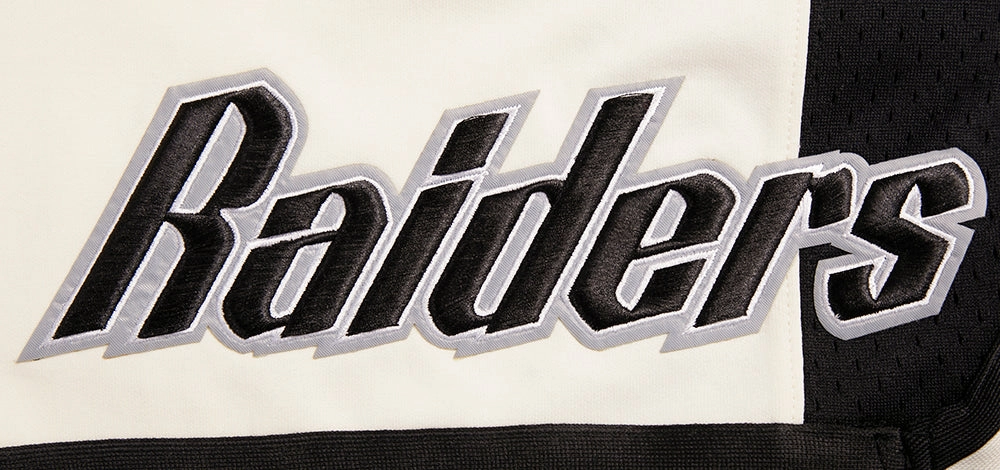 NFL LAS VEGAS RAIDERS RETRO CLASSIC MEN'S 2.0 SHORT (EGGSHELL/ BLACK)
