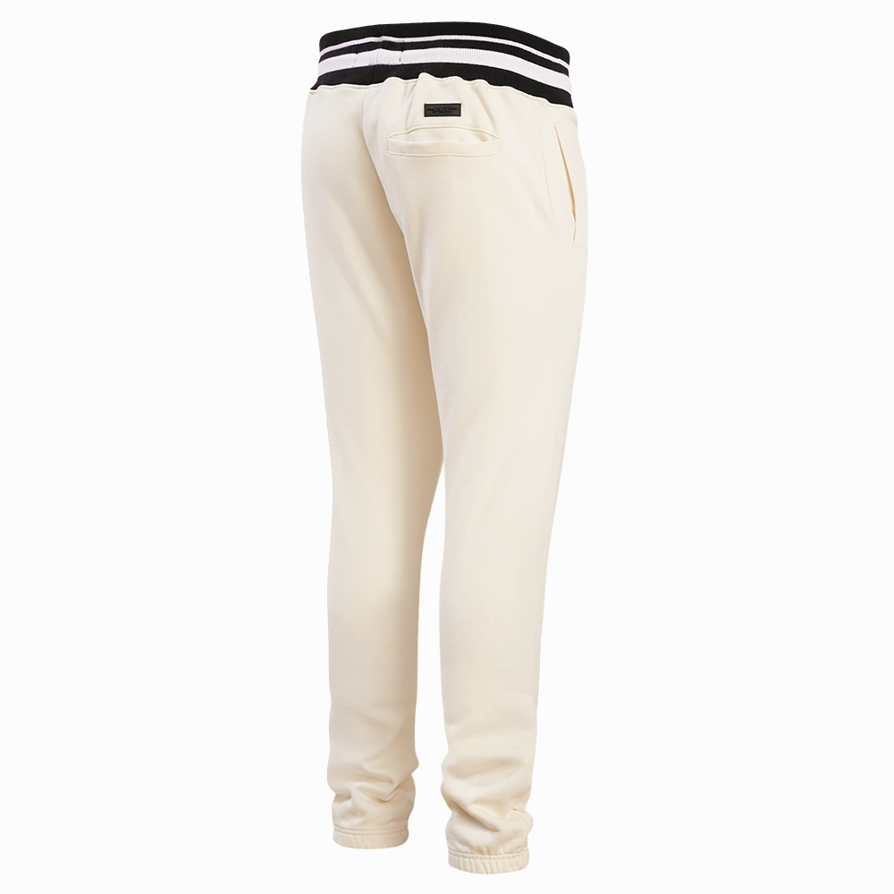 NFL LAS VEGAS RAIDERS RETRO CLASSIC MEN'S SWEATPANT (EGGSHELL/ BLACK)