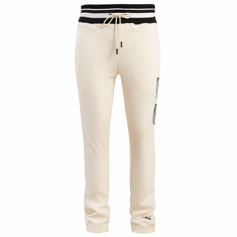 NFL LAS VEGAS RAIDERS RETRO CLASSIC MEN'S SWEATPANT (EGGSHELL/ BLACK)