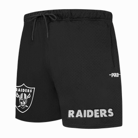 NFL LAS VEGAS RAIDERS SOUVENIR MEN'S MESH SHORT (BLACK)