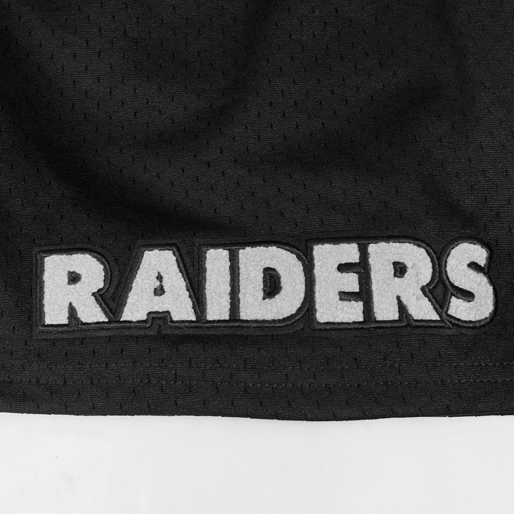 NFL LAS VEGAS RAIDERS SOUVENIR MEN'S MESH SHORT (BLACK)