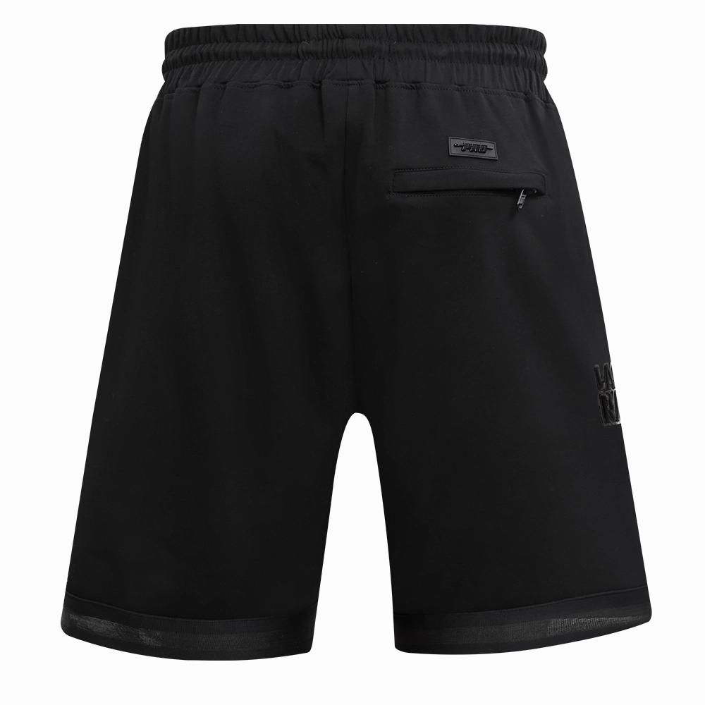 NFL LAS VEGAS RAIDERS TRIPLE BLACK MEN'S SHORT (BLACK)