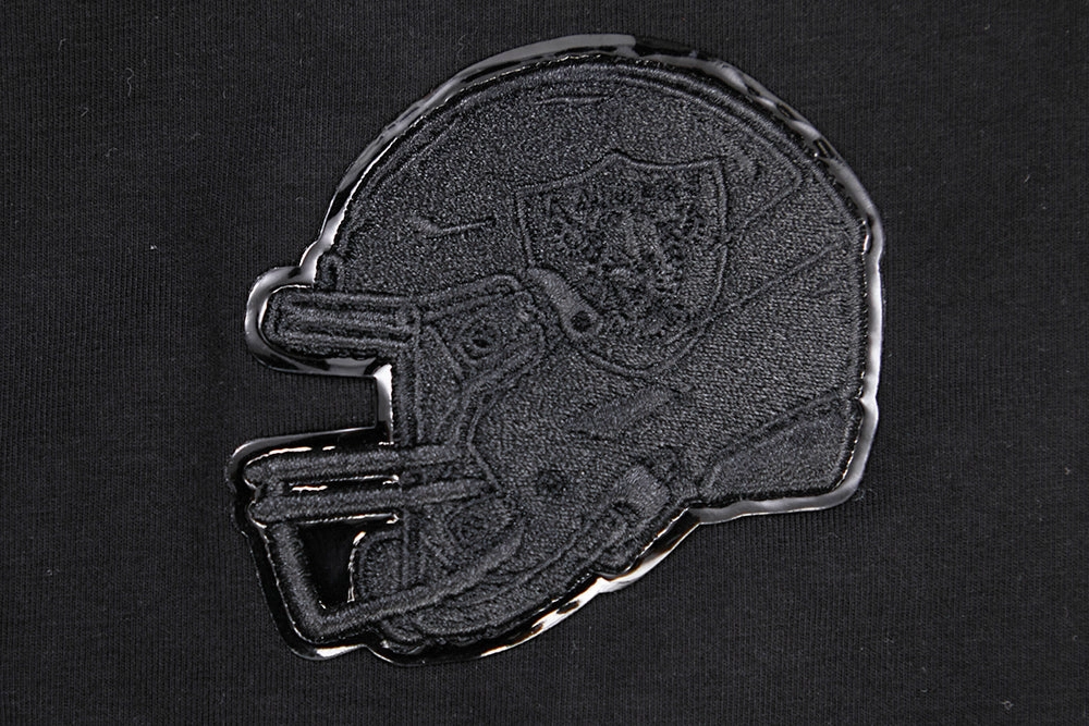 NFL LAS VEGAS RAIDERS TRIPLE BLACK WOMEN'S BOXY TEE (TRIPLE BLACK)