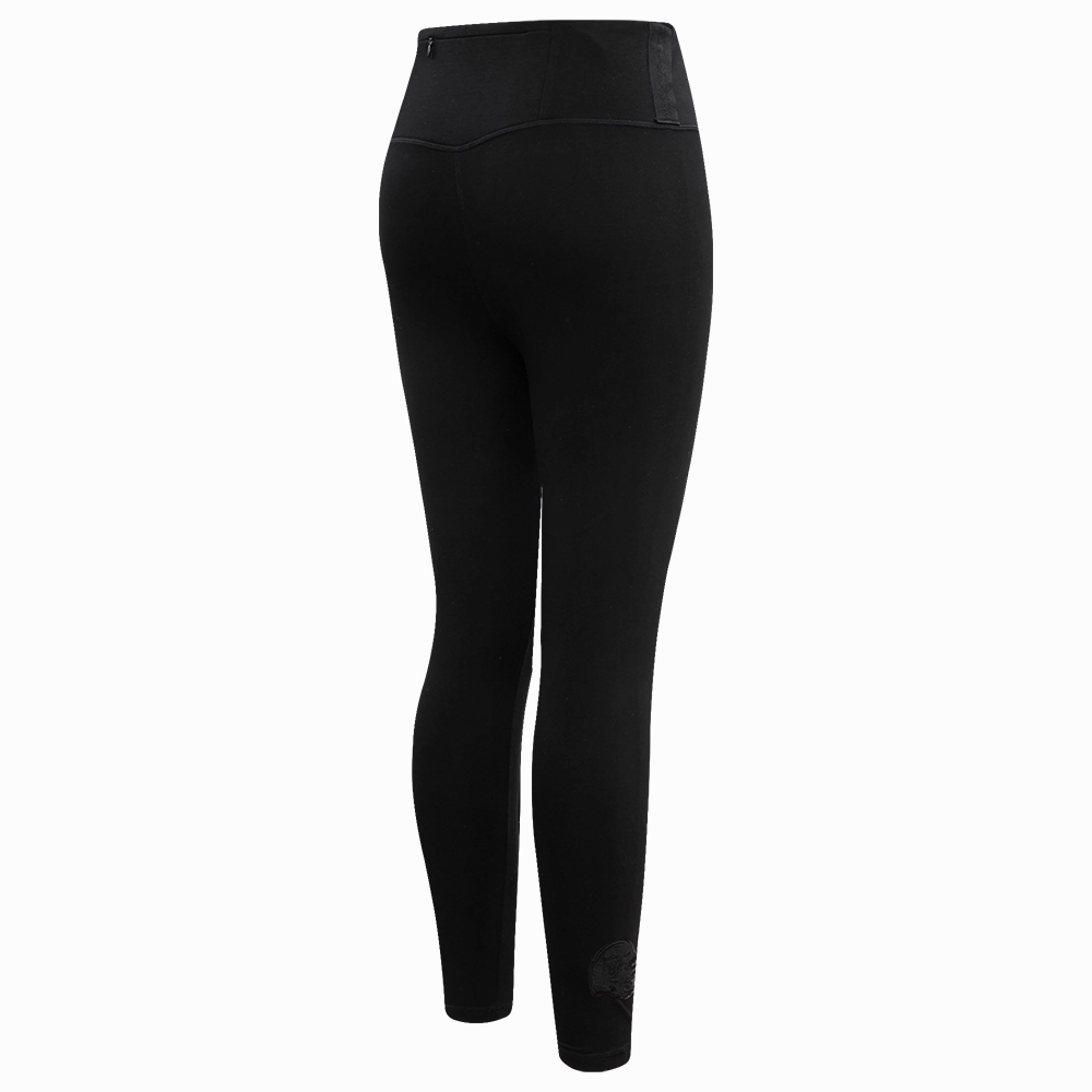 NFL LAS VEGAS RAIDERS TRIPLE BLACK WOMEN'S JERSEY LEGGING (TRIPLE BLACK WOMEN'S)