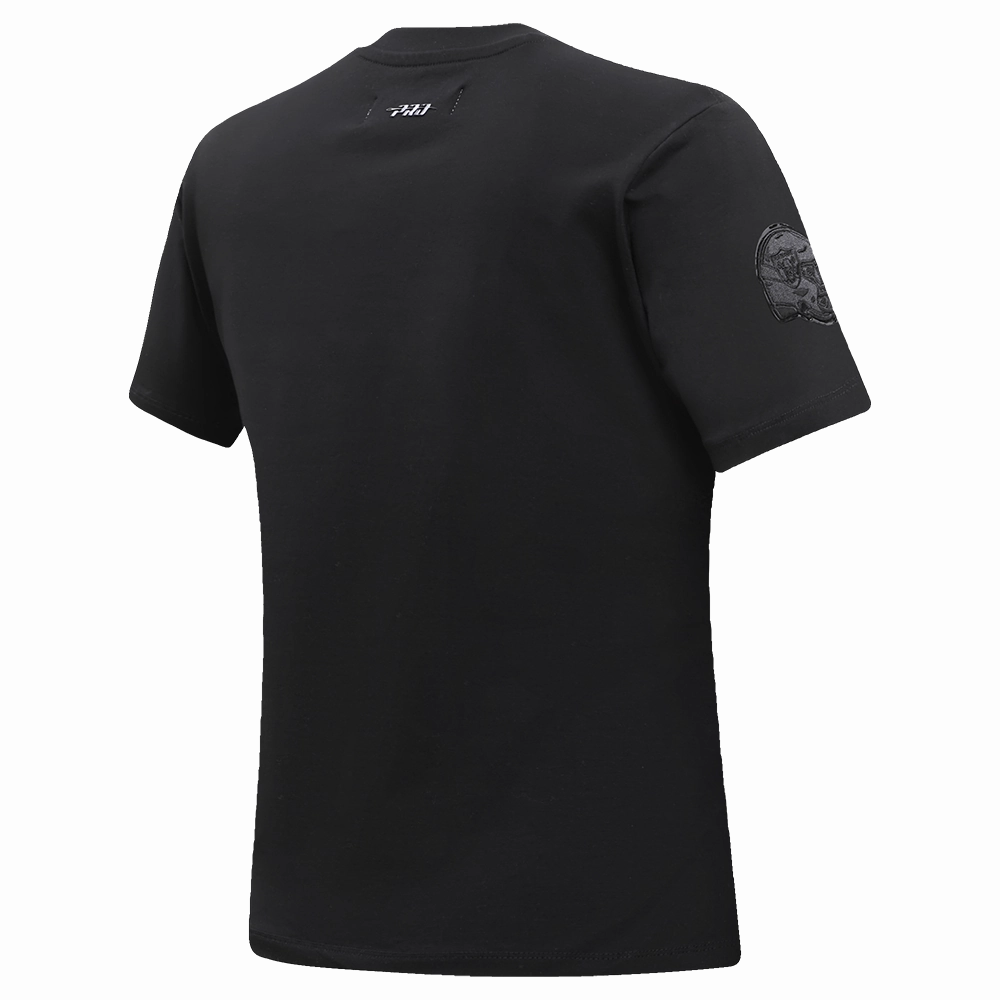 NFL LAS VEGAS RAIDERS TRIPLE BLACK WOMEN'S SLIM FIT TEE (TRIPLE BLACK)