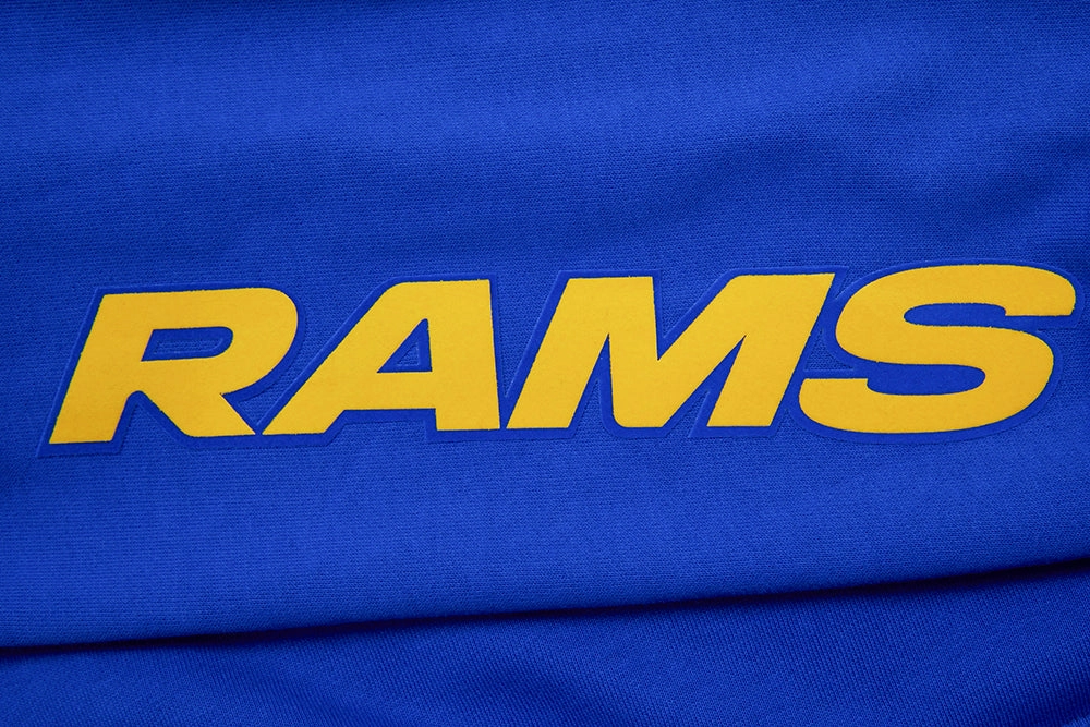 NFL LOS ANGELES RAMS CLASSIC BRISTLE MEN'S CREWNECK (ROYAL BLUE)