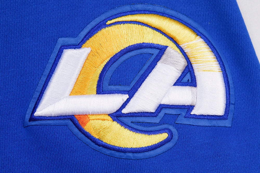 NFL LOS ANGELES RAMS CLASSIC BRISTLE MEN'S CREWNECK (ROYAL BLUE)