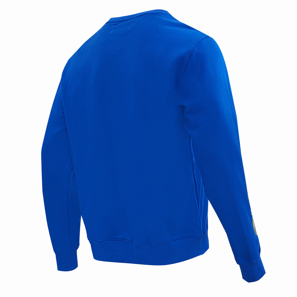 NFL LOS ANGELES RAMS CLASSIC BRISTLE MEN'S CREWNECK (ROYAL BLUE)