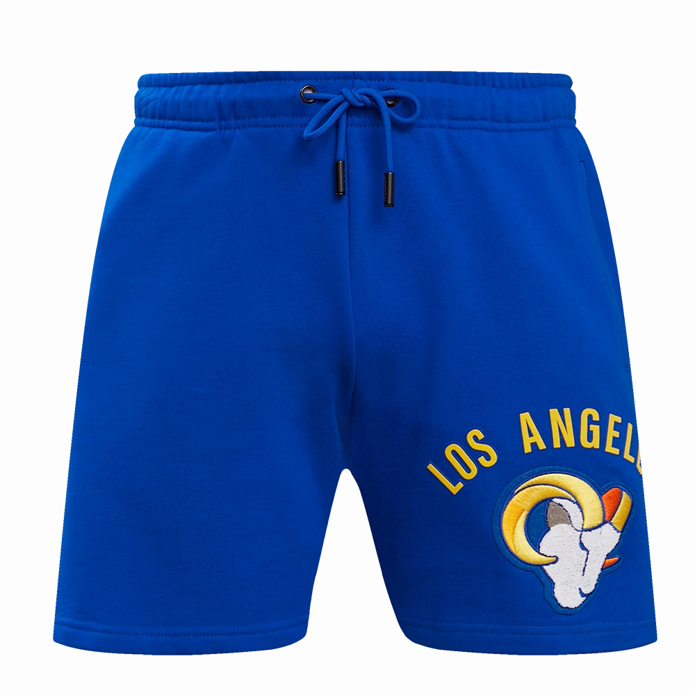 NFL LOS ANGELES RAMS CLASSIC BRISTLE MEN'S SHORT (ROYAL BLUE)