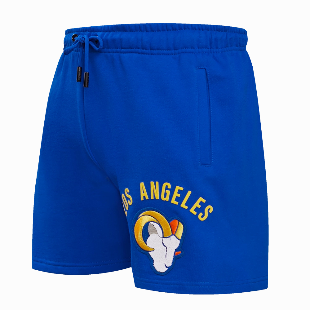 NFL LOS ANGELES RAMS CLASSIC BRISTLE MEN'S SHORT (ROYAL BLUE)