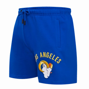 NFL LOS ANGELES RAMS CLASSIC BRISTLE MEN'S SHORT (ROYAL BLUE)