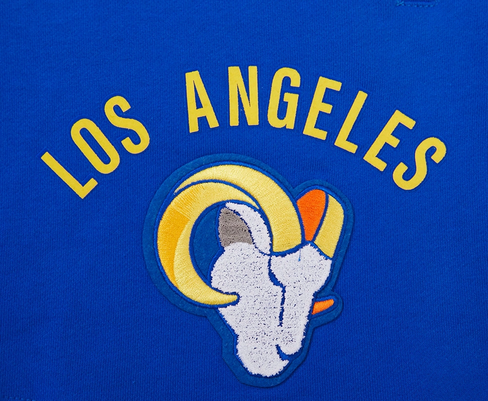 NFL LOS ANGELES RAMS CLASSIC BRISTLE MEN'S SHORT (ROYAL BLUE)