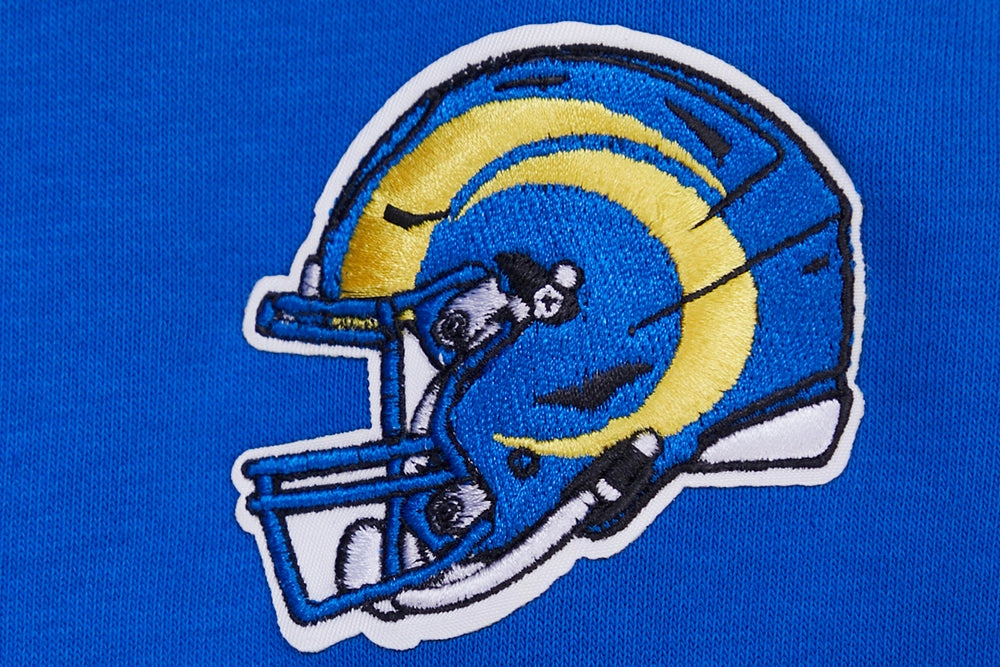 NFL LOS ANGELES RAMS CLASSIC WOMEN'S FLEECE CREWNECK (ROYAL BLUE)